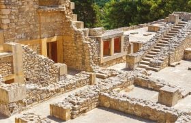 Palácio Minoico de Cnossos – 1ª civilização europeia