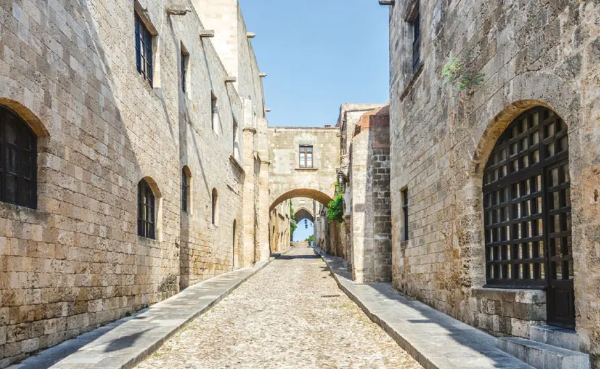 Excursion Walking tour in the Medieval City of Rhodes