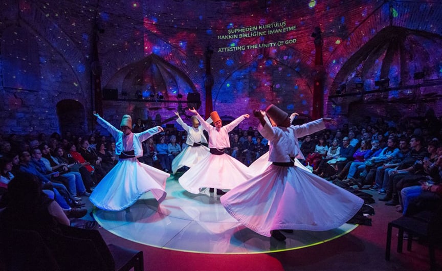 Whirling Dervishes, Istanbul by Night, Turkey - Celestyal Cruises