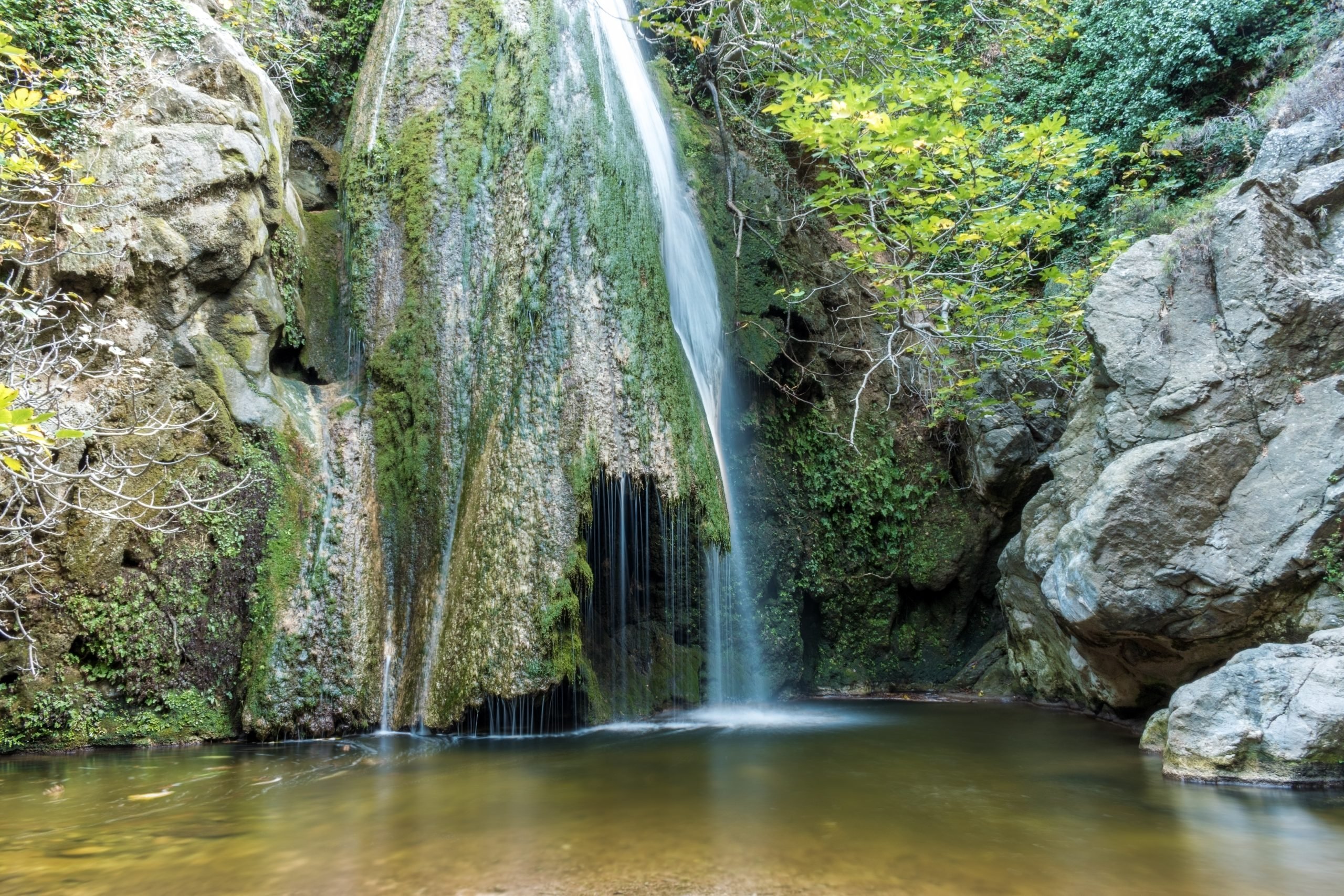 Richtis waterfall close to Exo Mouliana village AdobeStock 180500229