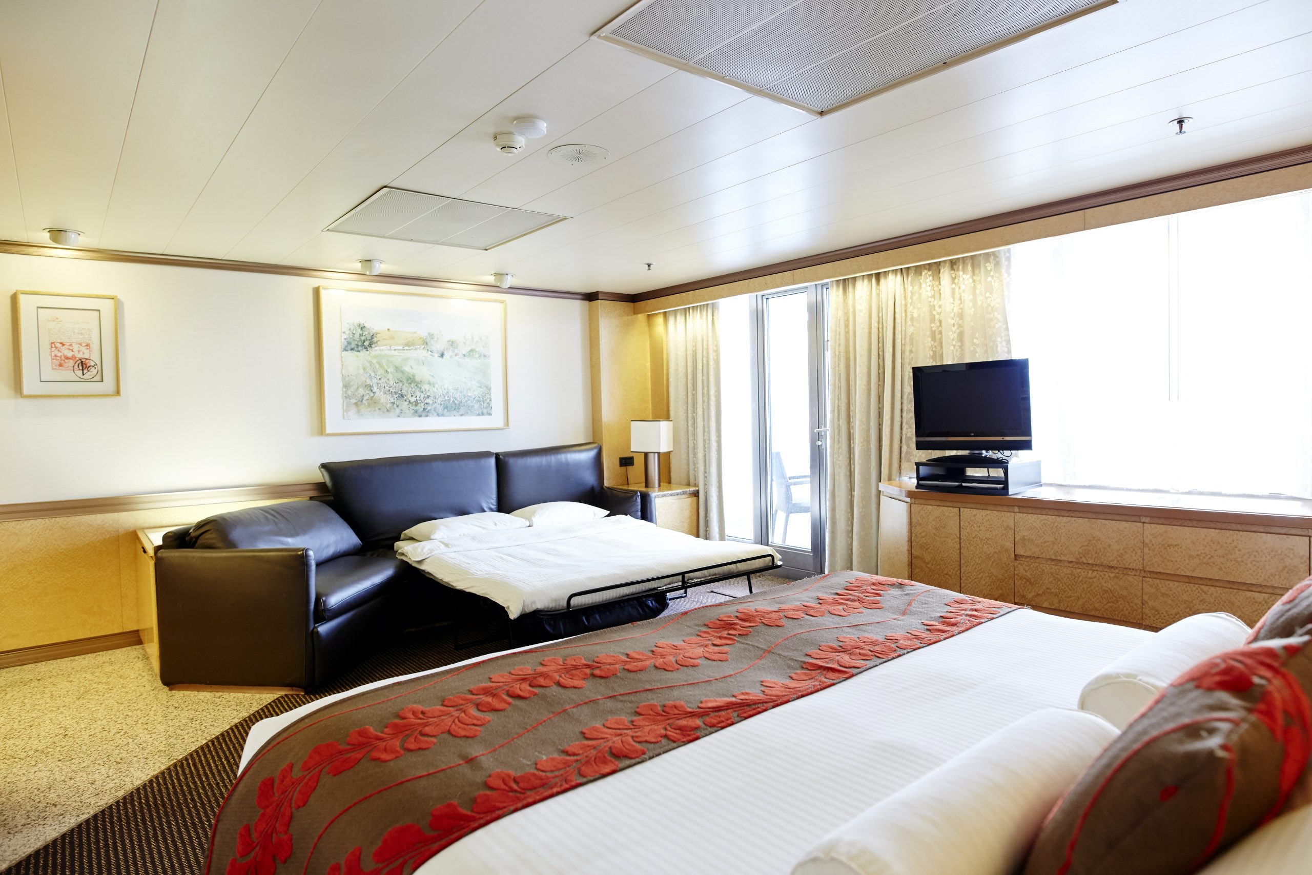 Journey Ship SG balcony deck 10 double bed and double sofa bed