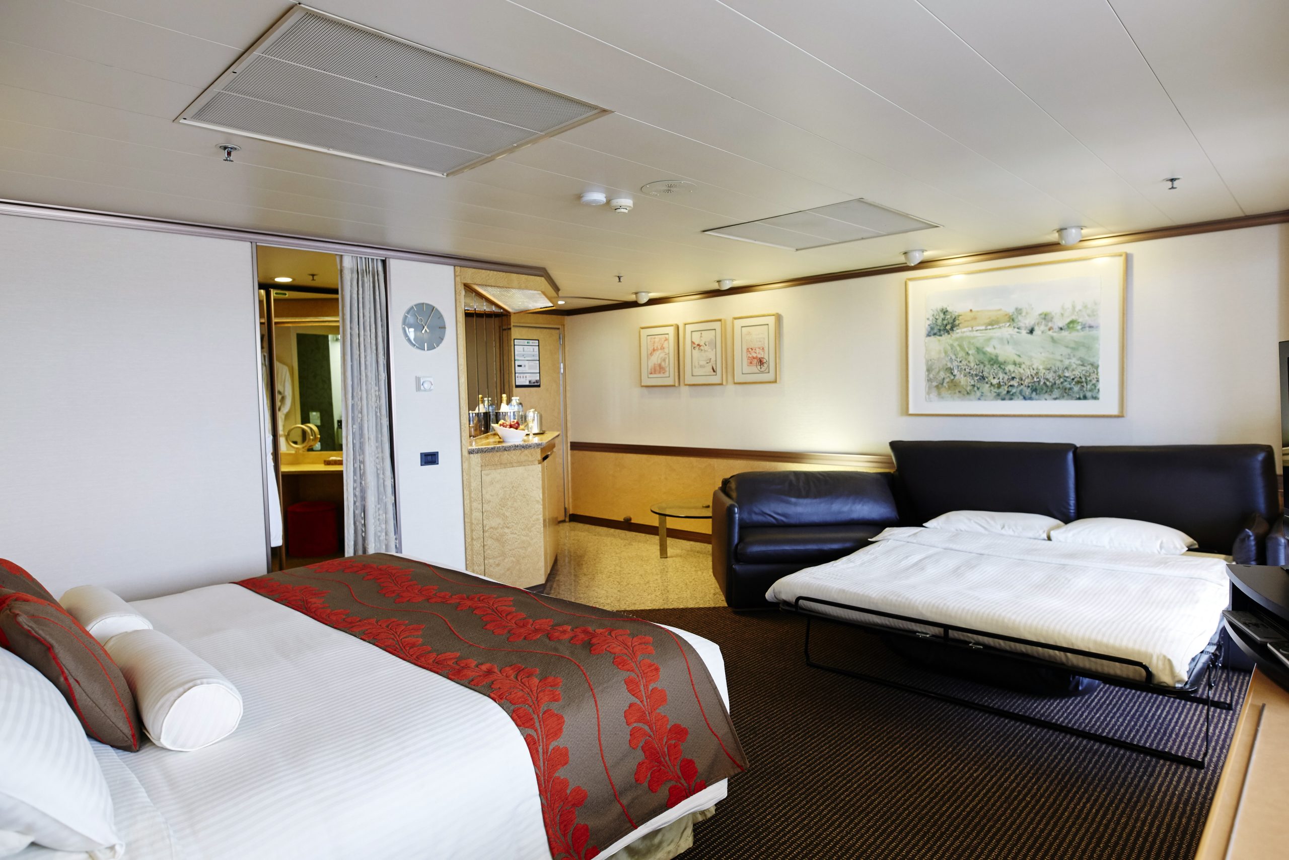 Journey Ship SG balcony deck 10 double bed and double sofa bed