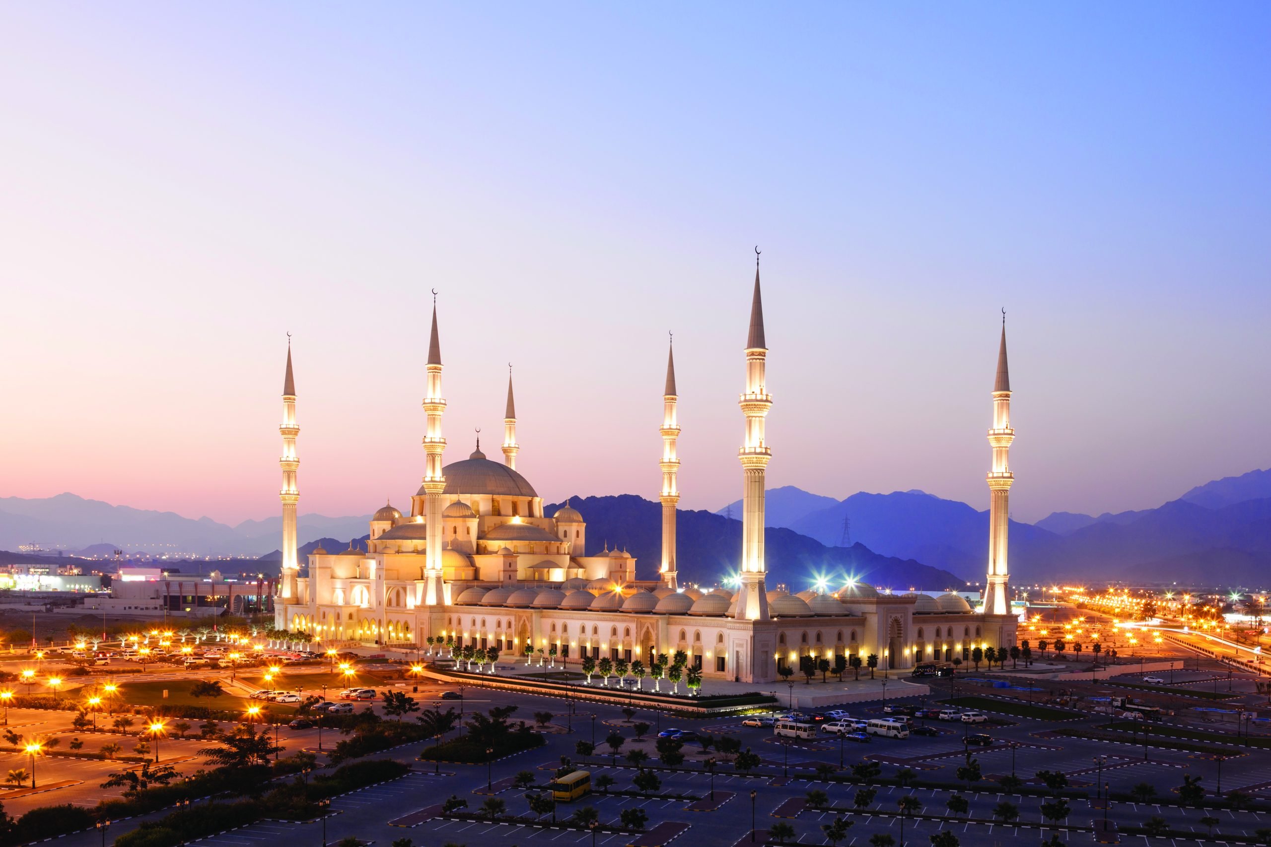 Sheikh Zayed Grand Mosque in Fujairah, UAE