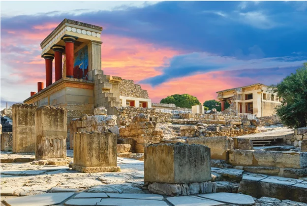 What is the Largest Greek Island? Crete. Palace of Knossos - Celestyal Cruises